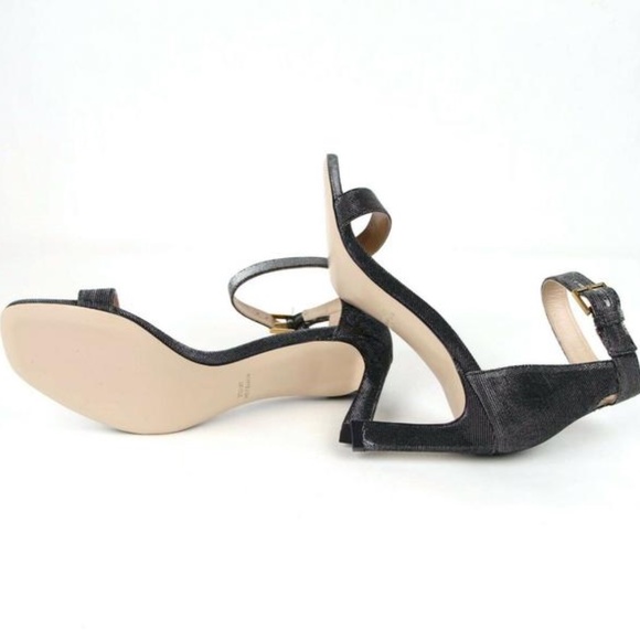 Stuart Weitzman 75 Square Nudist Heels Dress Sandals Designer Luxury Pumps 8 - Picture 10 of 14